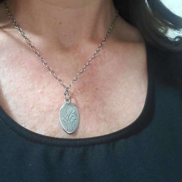 Silpada Family Tree Necklace .925 Sterling Silver - Picture 6 of 10